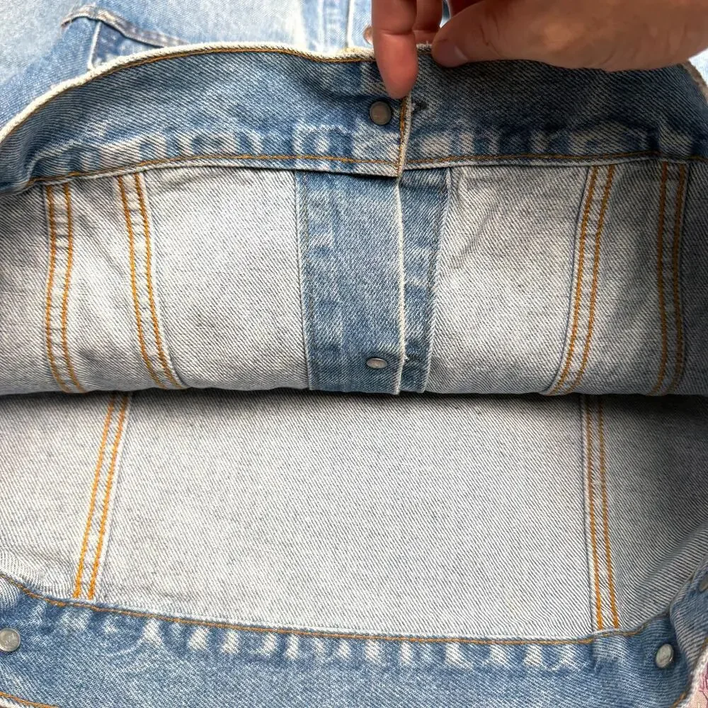 Vintage 70s Levi's Type 3 Denim Trucker Jacket 70505 0217 40